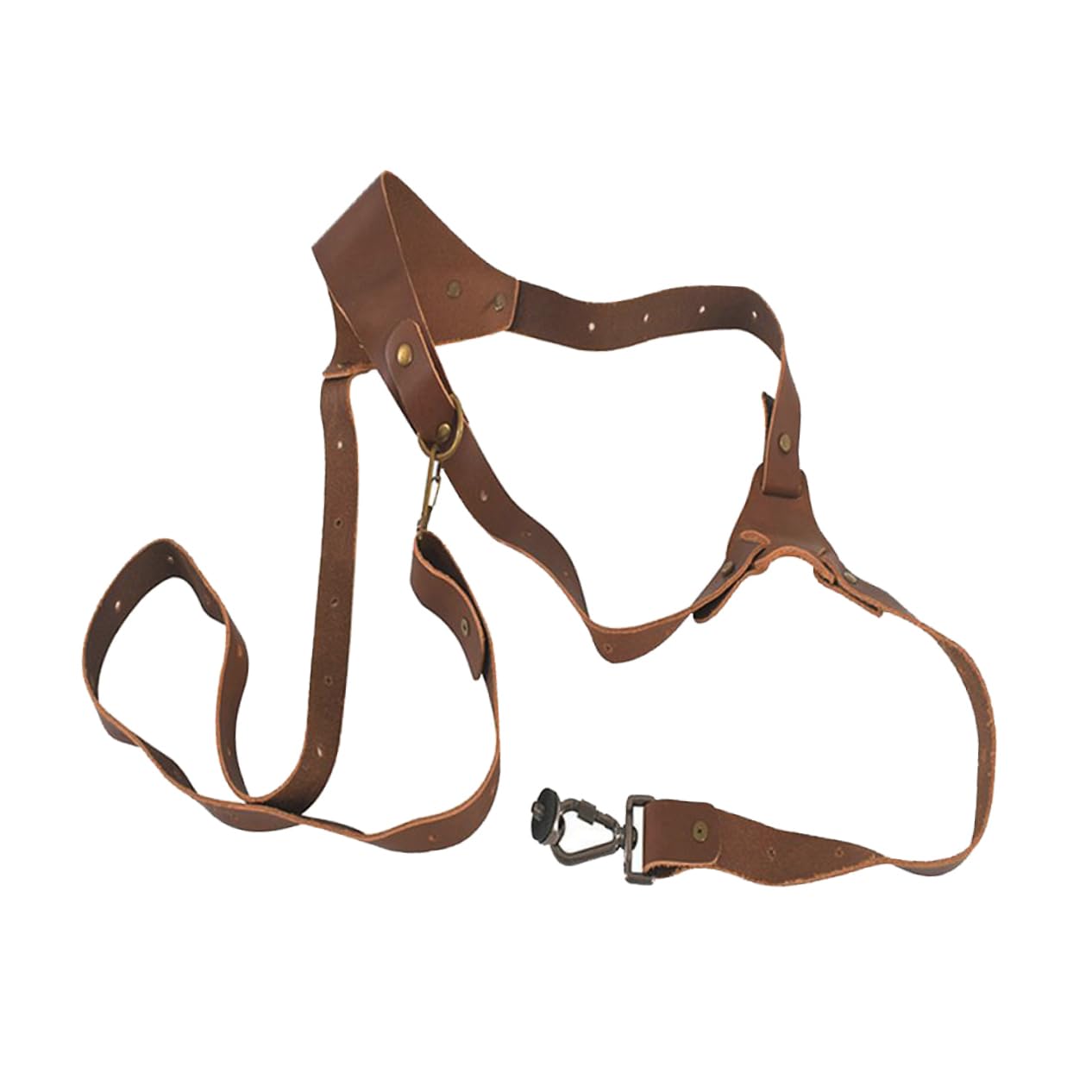 Sangle Cuir Pour Appareil Photo Bandoulière Réglable Et Multifonctionnelle Pour Photographes Équipement Photographique Professionnel Marron