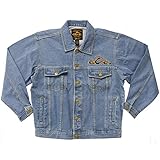 Orange County Choppers - Orange Logo Denim Jacket LG / Blue