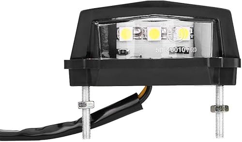 Luz de matrícula LED de 6k, 12 V, luz universal para placa de matrícula de motocicleta, luz LED trasera de freno trasero, lámpara de montaje de disponible en Yaxa Guatemala