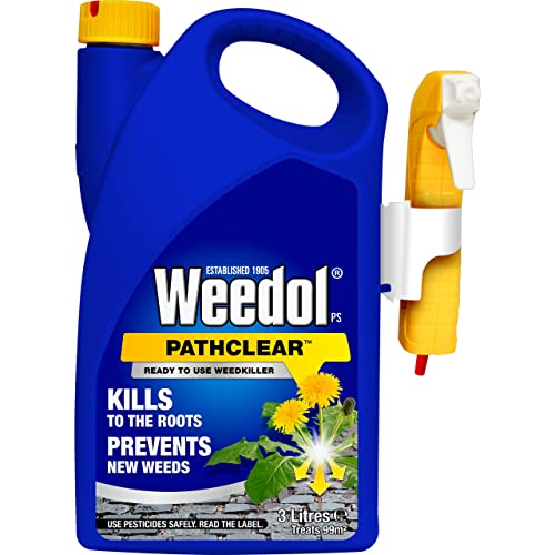 Weedol Pathclear Weedkiller with Manual Sprayer Ready To Use 3L
