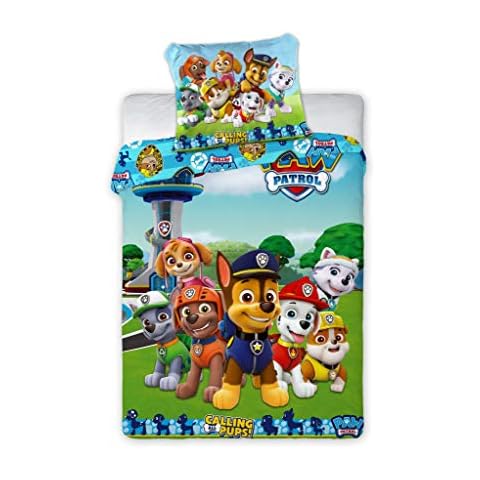 PAW Patrol PAW288 Baby Bed Linen 100 x 135 + 40 x 60 cm Cover