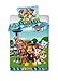 PAW Patrol PAW288 Parure de lit pour bébé 100 x 135 cm + 40 x 60 cm