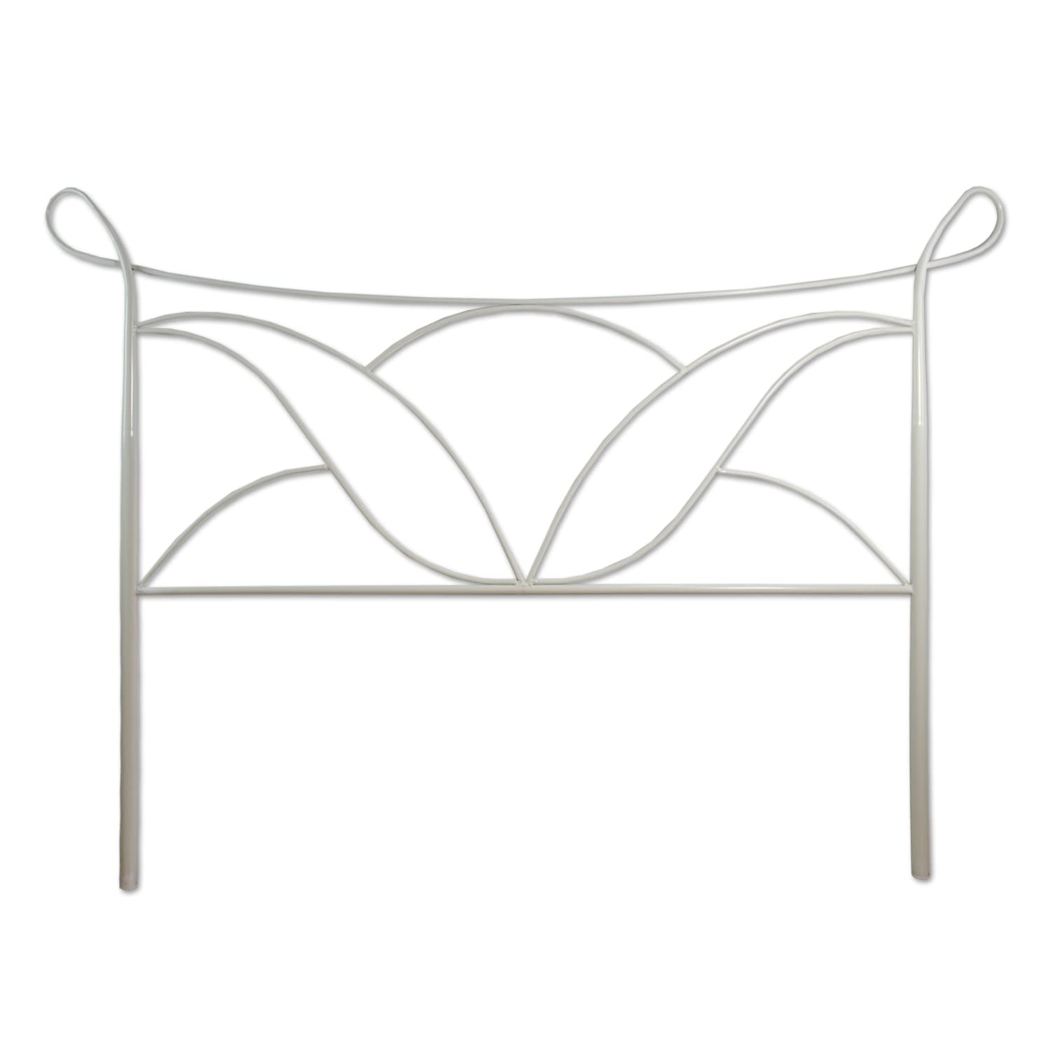 Genérico Tete de Lit CABECERO DE FORJA Nacional Salvatore (para Cama de 150cm, White)