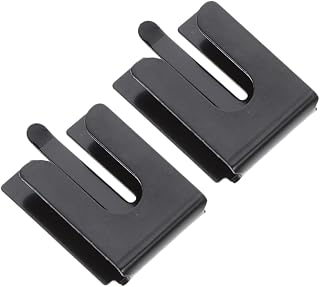 Hemobllo 2 Pçs Suporte De Gancho De Microfone Suporte De Carro Para Telefone Celular Suporte De Microfone Para Suporte De Microfone Suporte De Suporte De Telefone Celular Gancho De Metal