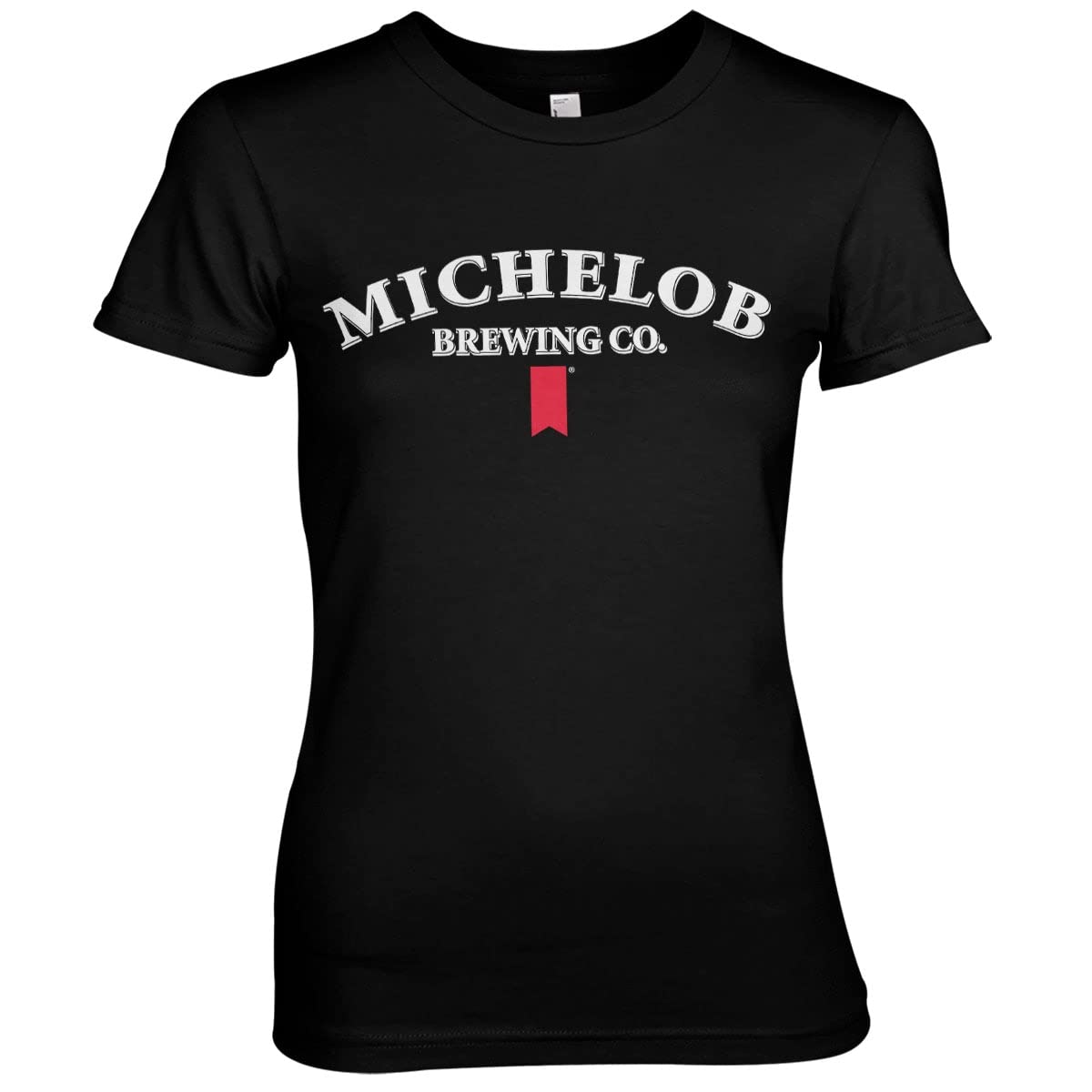 MichelobOfficially Licensed Michelob Brewing Co. Women T-Shirt (Black), XX-Large