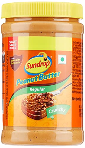 Image of Sundrop Peanut Butter, Crunchy, 462 gm