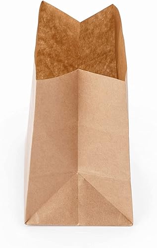 Miniatura 9 de Restaurantware Kraft Snack Bag 100 unidades 4.25 x 2.5 x 3.75 pulgadas Mini Snack Bag Rectangular Papel Embalaje Kraft Color Negro -,Verde (Eco