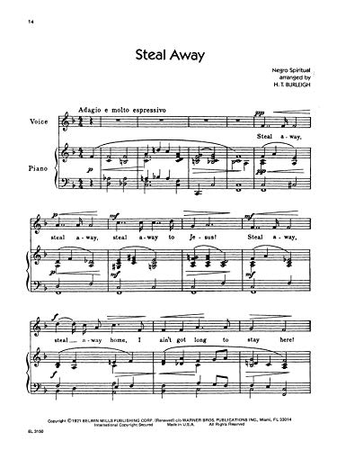 The Spirituals of Harry T. Burleigh for Low Voice – vue 4