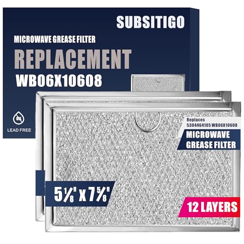 5.1"x7.6" Vent Filter for Frigidaire GE Microwave Grease Filter Replacement