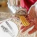 Cookie Maker Pastry Attachment – Stainless Steel Biscuit Molds with 4 & 5 Pattern Designs, 53.5mm Ring, Compatible with Bosch Kitchen Machines, Dough Cutter for Churros & Cookies Kitchen Accessories