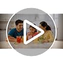 Image of AKX Unbreakable Transparent Plastic Glass Set of 6 (300 ml) | Casa Style Ribbed Drinking Glasses for Water, Juice, Faluda, Milkshake | BPA Free Reusable Drinkware | Made in India