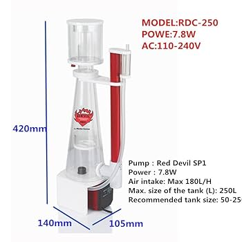 Amazon | Marine Source Red Devil RDC250 Nano250 海洋タンク用