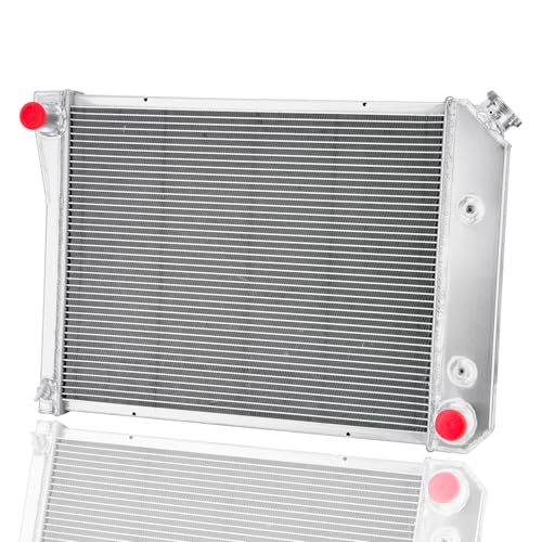KUUHLERSAT 3 Row Core Aluminum Radiator Replacement For 1970-1979 Chevy Nova 75-84 EL Camino / 69-73 Chevelle / 75-83 Malibu / 71-85 Impala / 74-81 Camaro AT