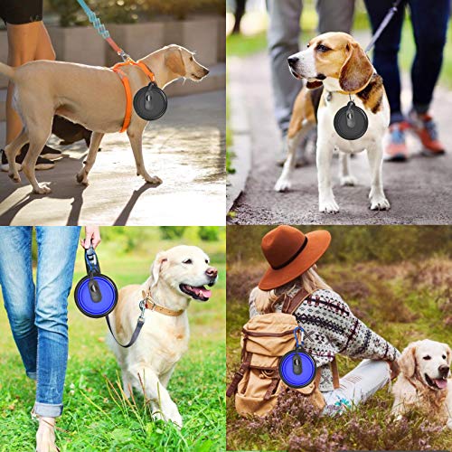 AGECASH A Collapsible Dog Bowls, Portable Travel Dog Bowls, Expandable for Cat Dog Water Bowls Food Feeding, 2 Pack… - Image 8