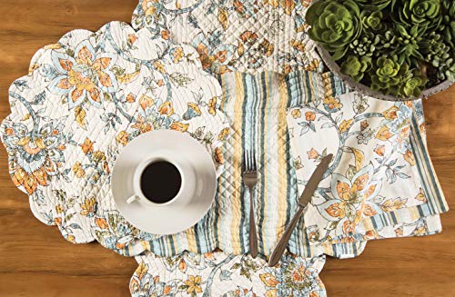Set de 6 servilletas C&F Home 20 x 20 pulgadas crema miniatura 3