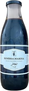Sombra Marina Caldo de Pescado con Tinta de Sepia, Base para Arroz Negro y Fideuá, Sabor Mediterráneo