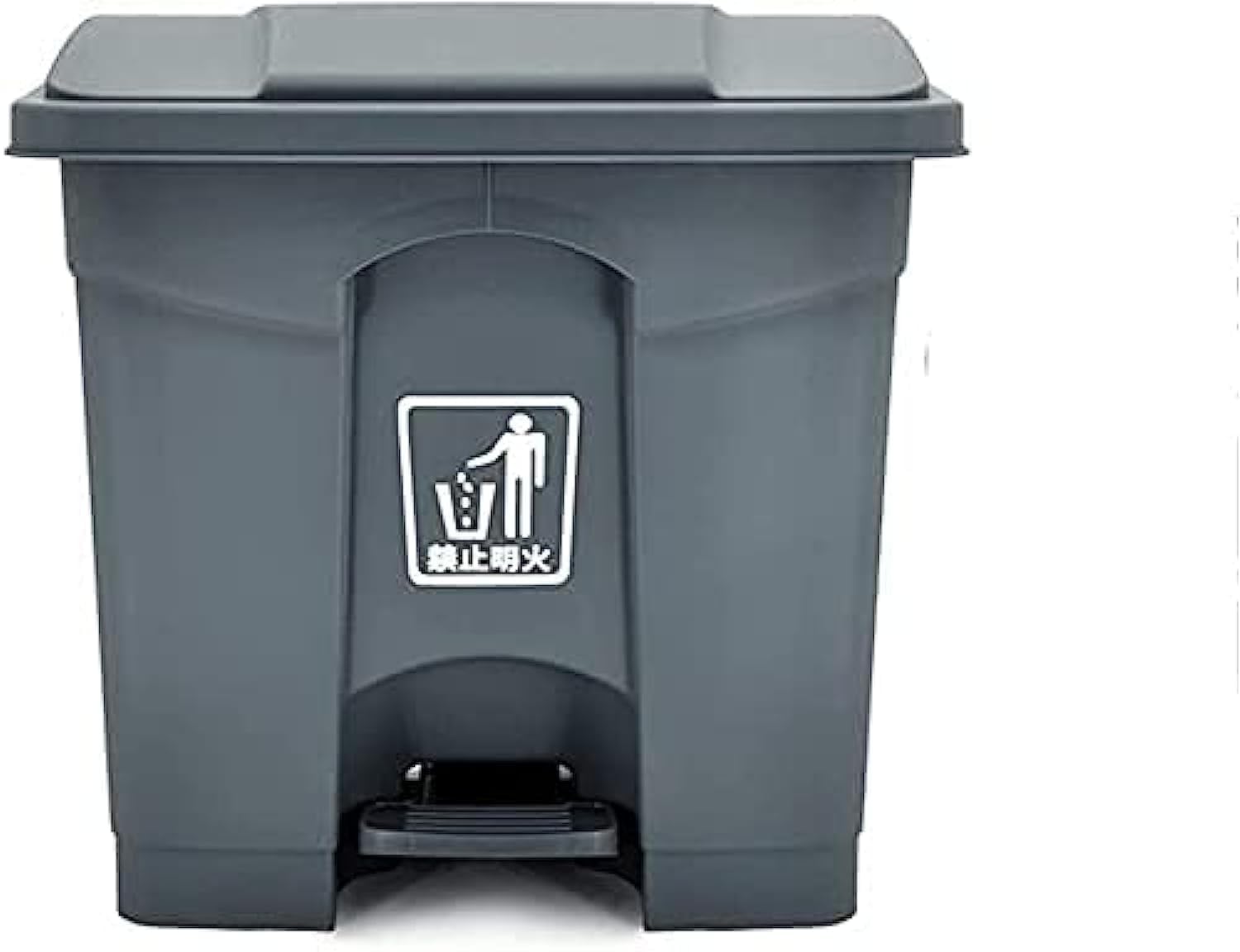 Kleen Chem Polypropylene Garbage Bin 30 Liters With Pedal (GREY)
