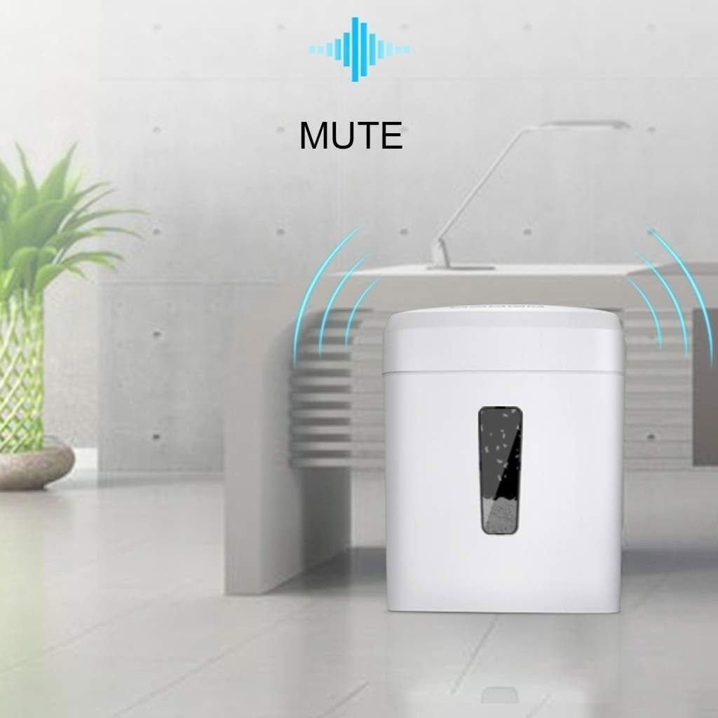 Office Paper Shredder - Mini Electric Small Desktop Shredded Shredder Commercial High Power Portable Waste
