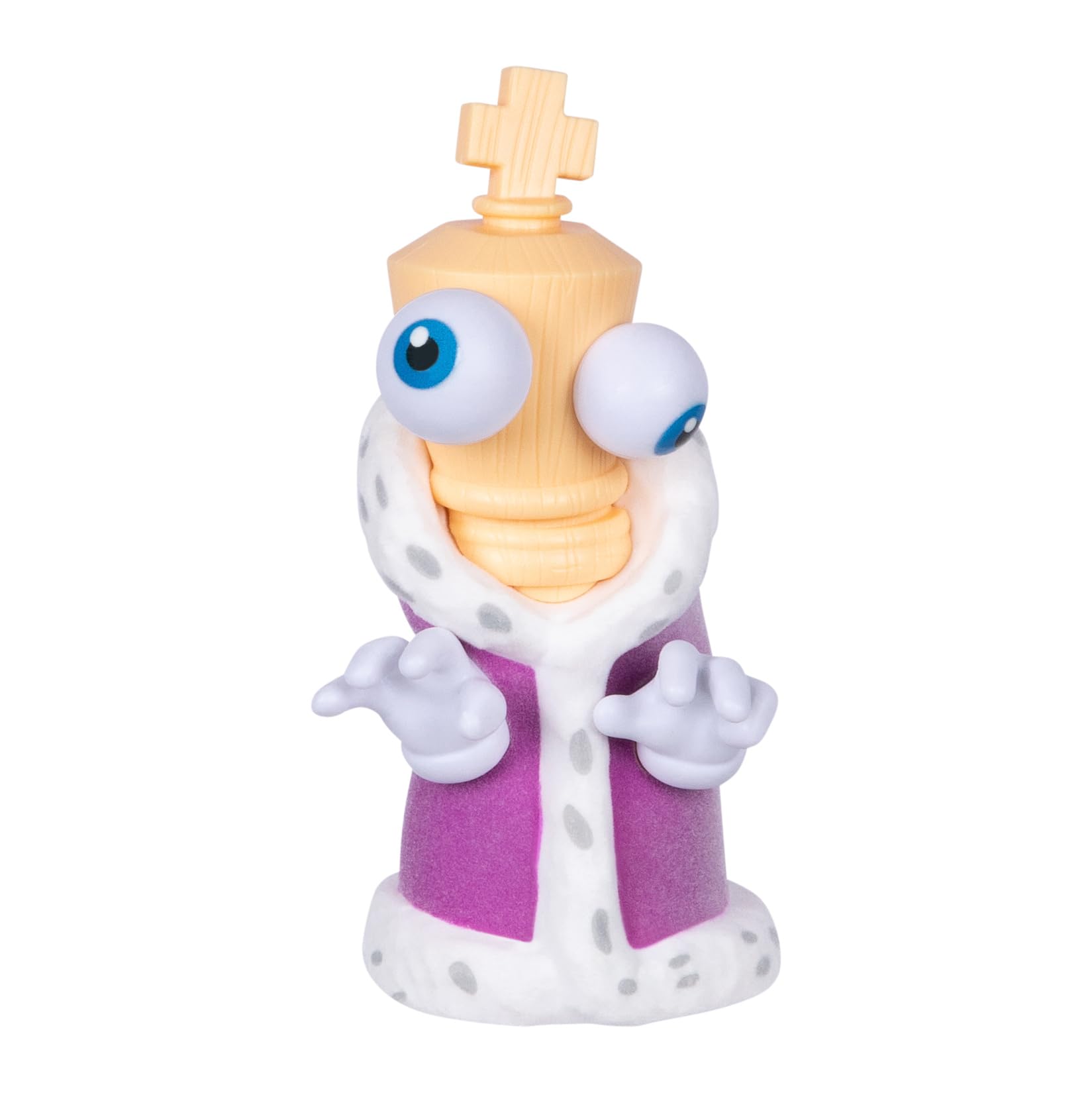 Amazing Digital Circus Officially Licensed Kinger Vinyl Figure, Quality 4"/10.1 CM Boxed Collectible Figure With Furry Robe And Collector Card, 4 Vinyl Figures To Collect In Premier Collection