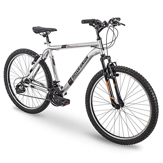 ROYCE UNION RTT 26" Men's 21-Speed Mountain Bike, 22 Inch Aluminum Frame, Trigger Shift, Silver (76448)