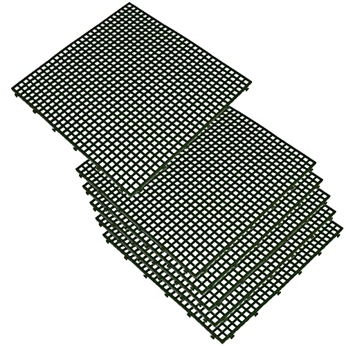 Art Plast Kit De 6 Unidades Lámina Para Pavimento Verde Flextile, 40X40 Cm