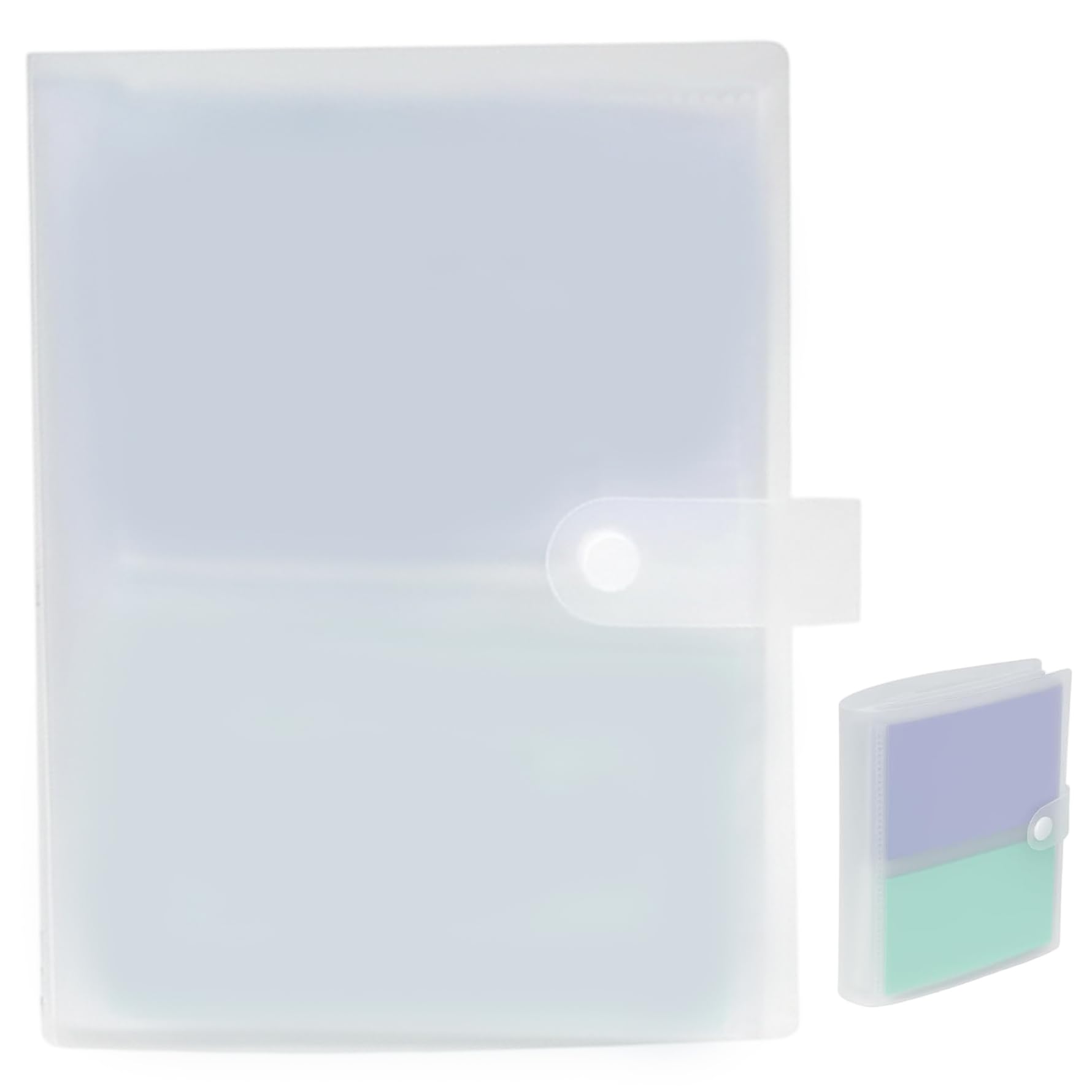 5x7 Photo Album, Holds 200 Cards or Photo Album Book PVC Sleeves with Cover for Photos, Recipes, Flashcards 5x7, 5 X 7 Book, R