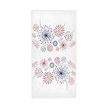 Essuie-mains/serviette pour le visage : matériau en microfibre. 30x15 pouces. Peut être lavé à la main ou en machine.