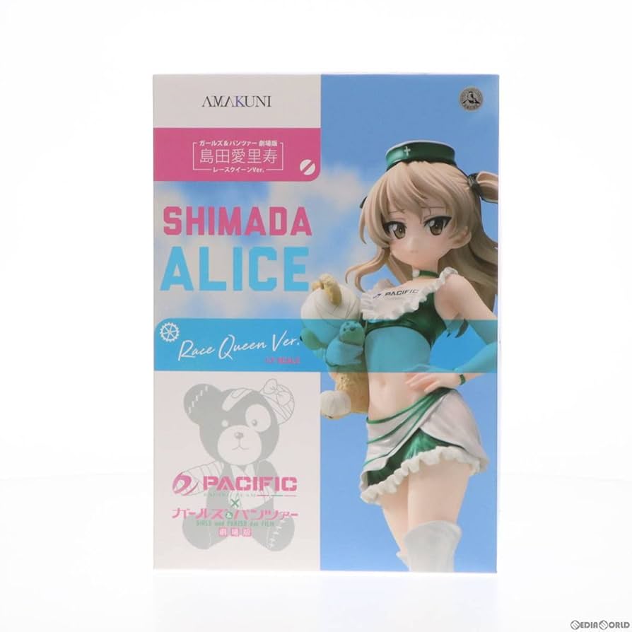 ホビージャパン ガールズ&パンツァー劇場版 島田愛里寿 レースクイーンver. ガールズ＆パンツァー 劇場版』より島田愛里寿がレースクイーン