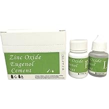 Tooth Repair Kit,Zinc Oxide Eugenol - Dental Cement,Dental Care Kit for Broken, Cavity Filler for Teeth,for Crowns & Bridges Filling,Dental Glue,
