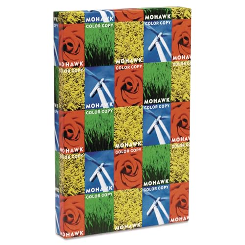 Mohawk 12216 Copier 98 Cover, 80lb, 18 x 12, Bright White, 250 Sheets