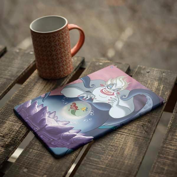 Skinit Decal Tablet skin compatible with iPad Air 10.9in (4th Gen, 2020) - Officially Licensed Disney Villains Ursula Ariel and Flounder Design