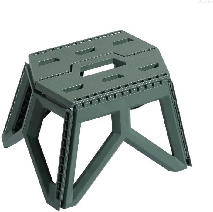 GLIVE (LABEL) Folding Step Stool, Strong Load-Bearing Chair Travel Use ...