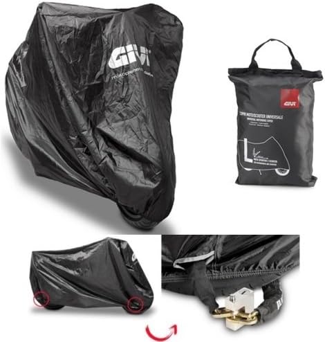 For LML STAR 125 4T 2009-2019 Givi S202 motorcycle cover size L waterproof Oxford universal for motorcycle scooter 205X125>100X70>95