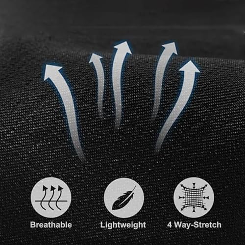 MUNSKT 3 Pack Hunde Läufigkeit Unterhose Hunde Windeln mit 9 Damenbinden Waschbare Schutzhöschen Verstellbare Schutzhose Schwarz (XL)