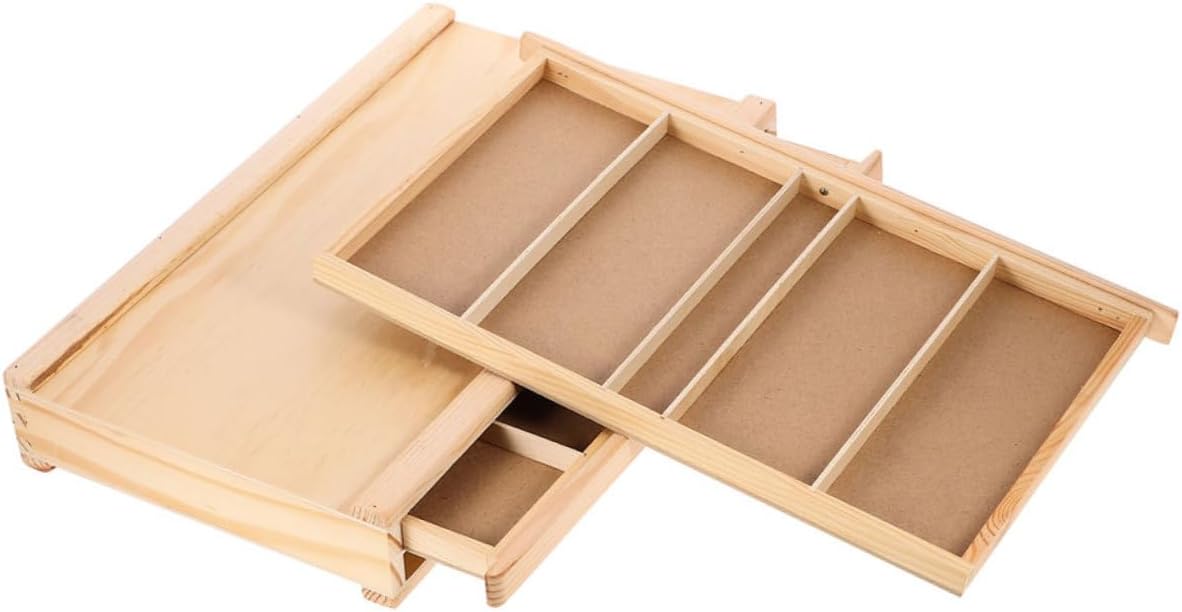 Tofficu Craft Storage Caddy Pencil Boxes Aesthetic Pencil Case for Art Supplies