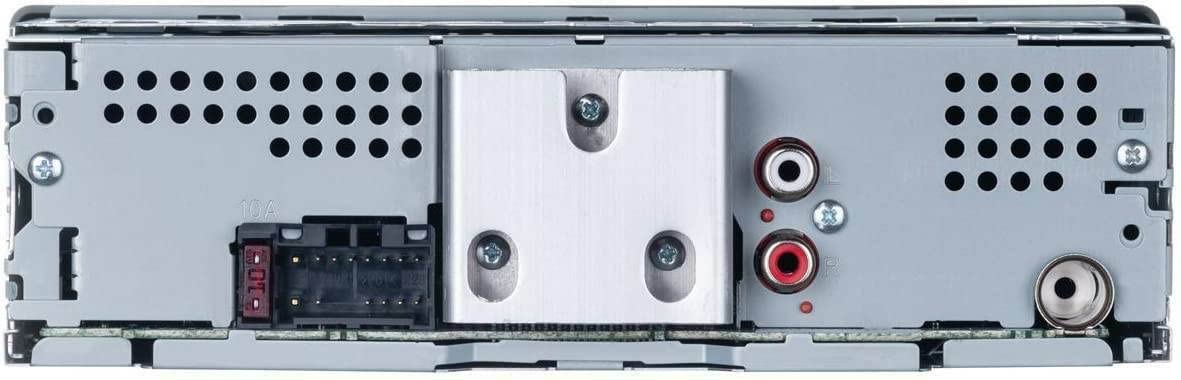 Pioneer MVH-S120UBG 1-DIN Autoradio mit grüner Beleuchtung und USB kompatibel mit Android-Smartphones inkl. Einbauset passend für Smart Roadster 2003-2005 anthrazit