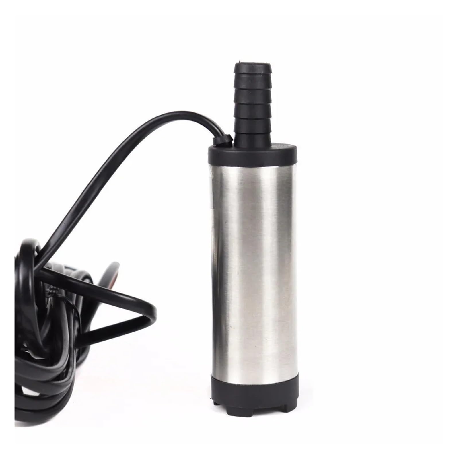 Pompe de transfert de carburant 24V en acier inoxydable pour vider un jerrycan