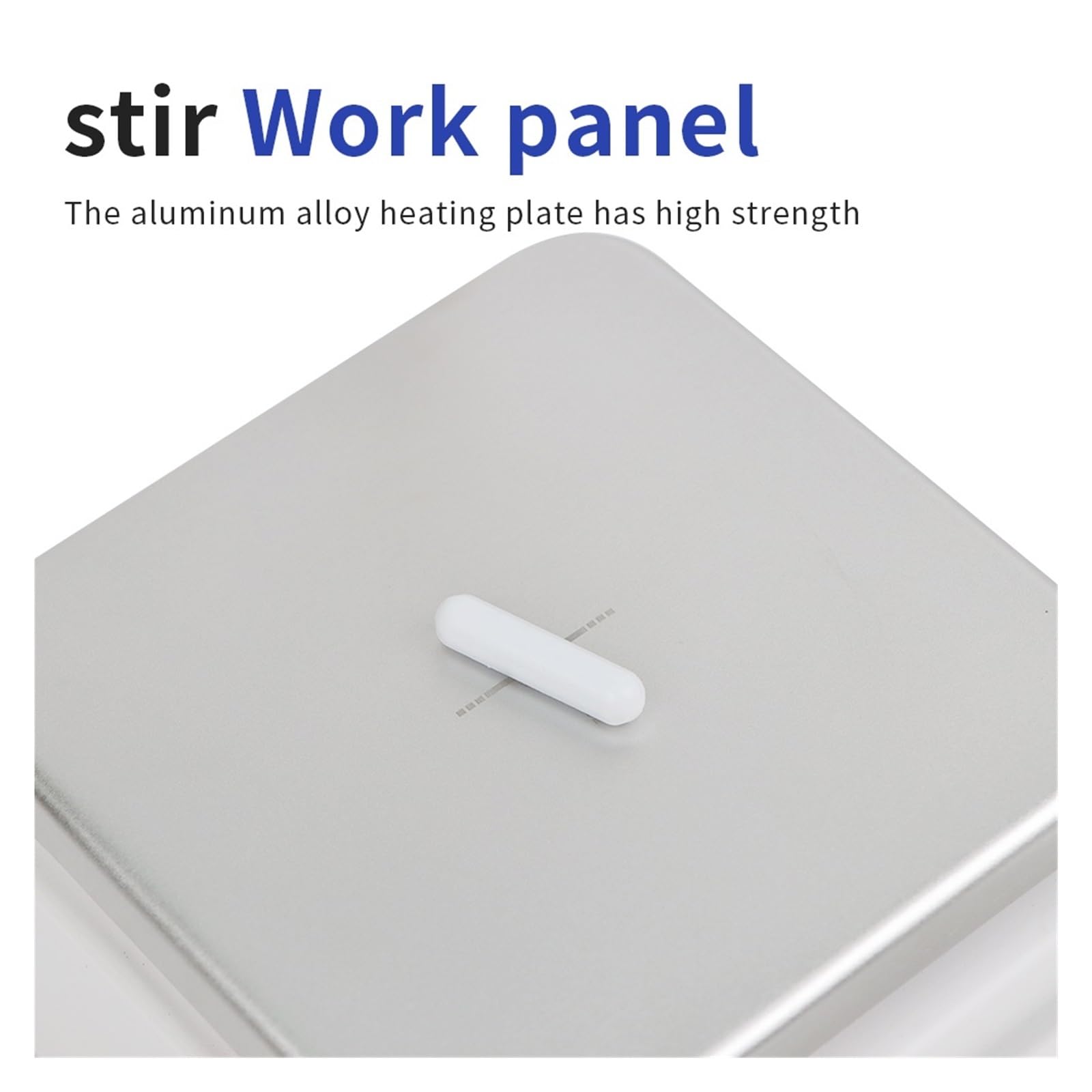 Shaker-Oszillator Heizung Magnetrührer Digitalanzeige Thermostatrührer Labor-Heizplatte Magnetmischer Einstellbare Geschwindigkeit 1600 U/min