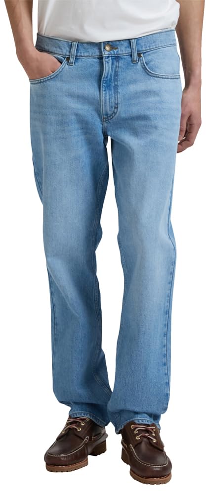 LEE - Jeans Hombre - Corte Recto Regular - West - Mid Ocean