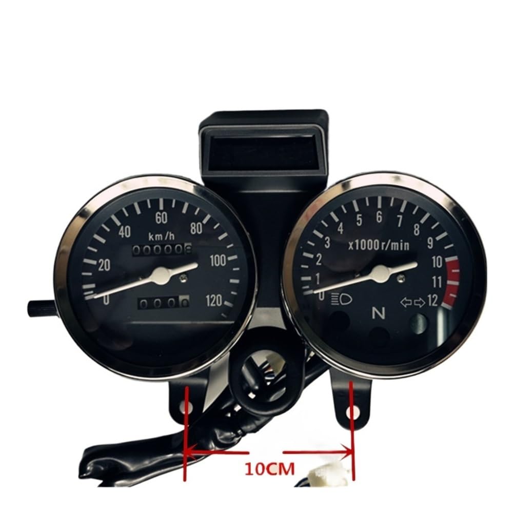 Contagiri contachilometri Pannello Indicatore Tachimetro Strumento Contachilometri Direzione Moto LED KM/H Racer ATV Per Gruppo GS Strumenti Moto