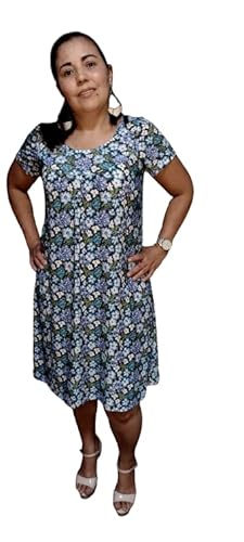 Vestido Feminino para Senhoras soltinho 095