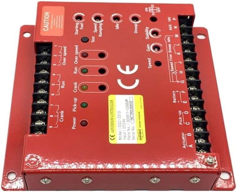 DGC-2013 Electronic Governor Red Speed Controller Generating Set Control Module 300611-00683A
