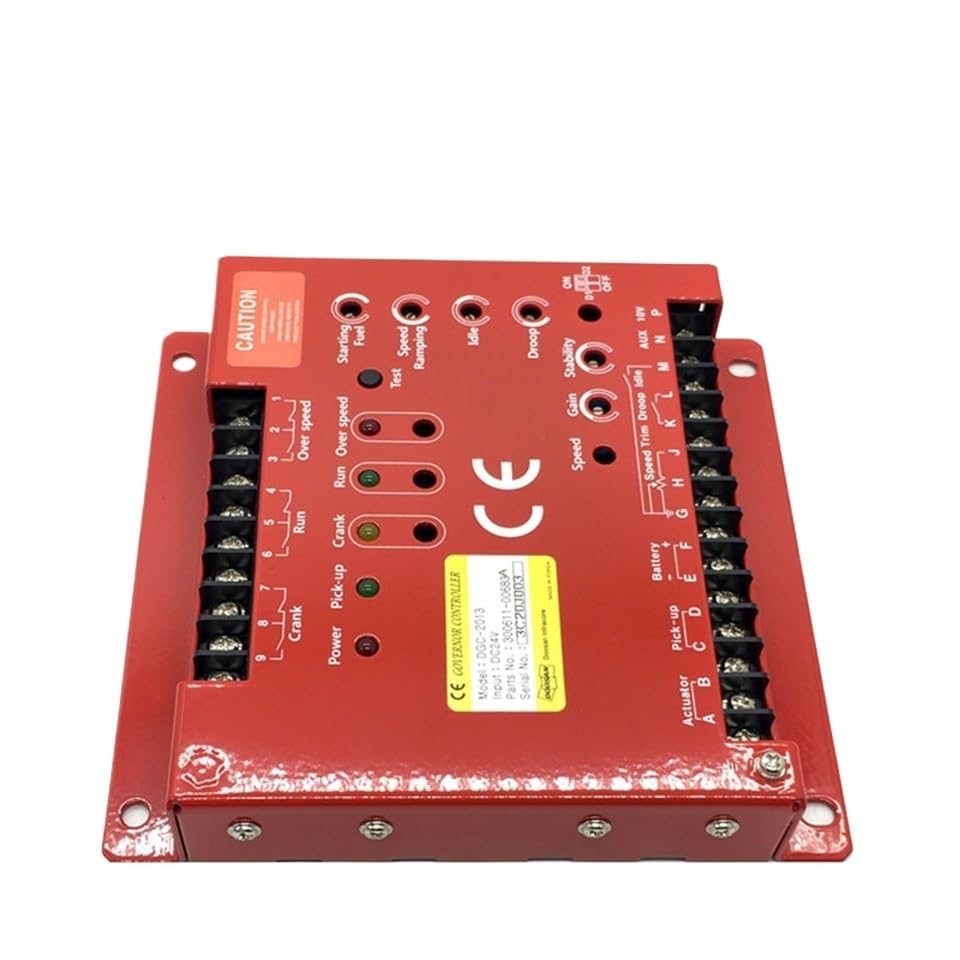 DGC-2013 Elektronischer Gouverneur Rot Drehzahlregler Stromerzeugendes Steuermodul 300611-00683A