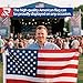 American Flag Durable Nylon 3x5 Ft Outdoor Heavy Duty, Made in USA American Flags ,Longest Lasting Non Fading American Flags for Outside 3x5,Waterproof Embroidered American Flag, All Weather US Flags Use Outdoor High Wind,Tear Proof America Flag Sewn Stripes and Embroidered Stars
