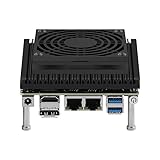 Entwicklungsversion Firewall Appliance Mini PC, DIY N150 lüfterloser Mini-Computer-Router mit 2 x Inteli226, DDR5 M.2 NVMe, M.2 WiFi-Slot, USB 3.2 (10 Gbit/s), SFF-8654 (8i), 4K 2HD OPNsense AES-NI