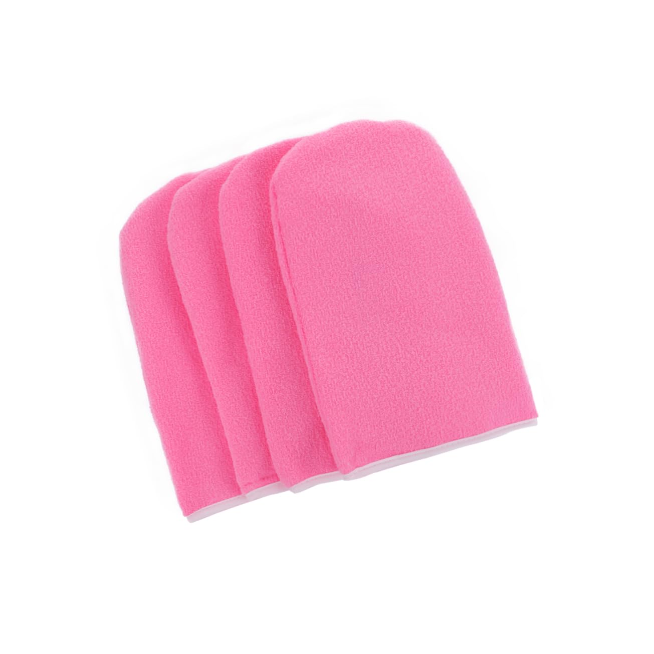 FOYTOKI Paraffin Wax Gloves Hand Spa Mitts for Moisturizing Beauty Treatment Insulated Therapy Gloves Warm and Comforting Pink