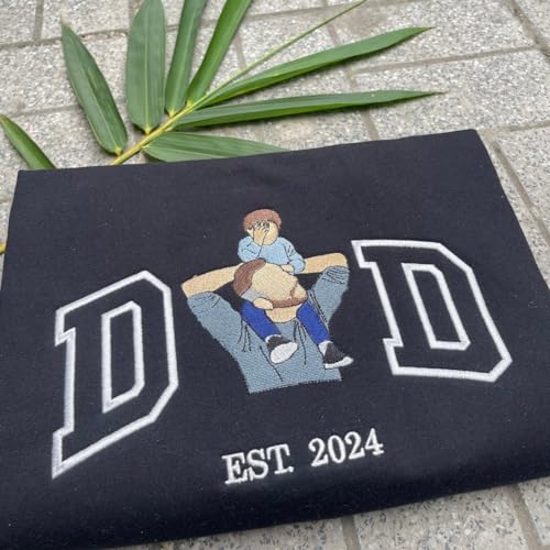 Custom Dad shirt, Embroidered dad shirt, Embroidery Photo, custom embroidered shirt, custom photo shirt,custom picture2