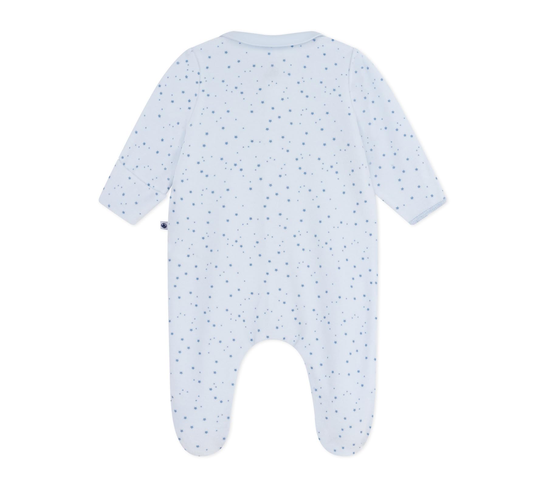 Petit Bateau Pyjama Bébé en Velours À Col Imprimé A0dui01 Vêtements Nuit Mixte bébé (Lot de 1)
