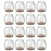 Price comparison product image WCIC 16PCS Silicone Furniture Feet Pads Chair Leg Caps Table Cover Floor Scratches Protectors for 17-21MM Round Legs