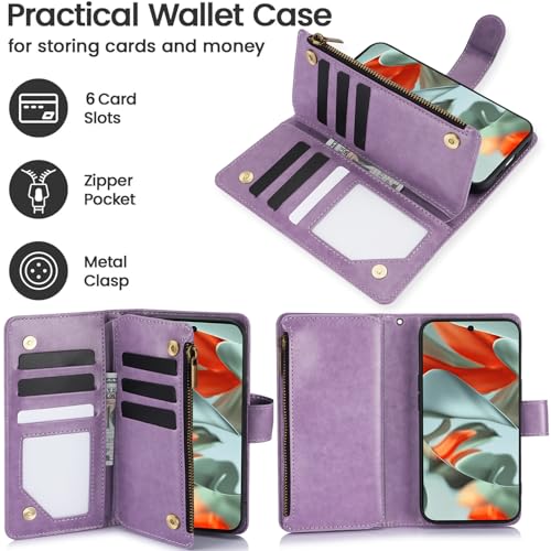 Coque Google Pixel 9 Pro XL violette YM020 idéale pour le bureau et sorties - 2